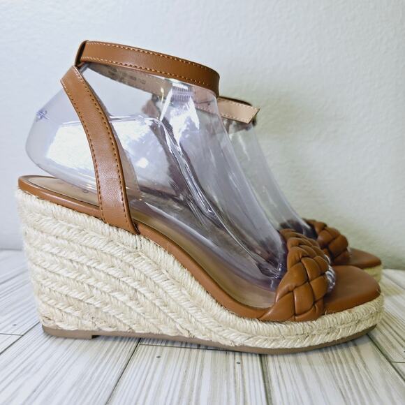 A New Day Women's Espadrille Wedge Heels Sandals Memory Foam Insoles- Women's 7 - Picture 2 of 8
